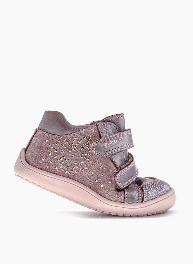 بابلوسكي حذاء رياضي بناتي بإغلاق لاصق - Image 5