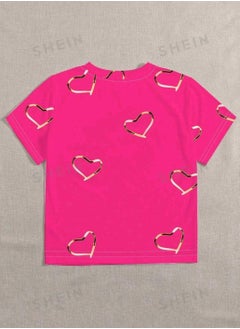 INAWLY Summer Love-Shape Full-Body Print Casual Women's T-Shirt Graphic Tees Women Tops - pzsku/Z4951E74AEF19A0294BC3Z/45/_/1735780297/7b56640a-6311-4f87-b277-ded4478653a9