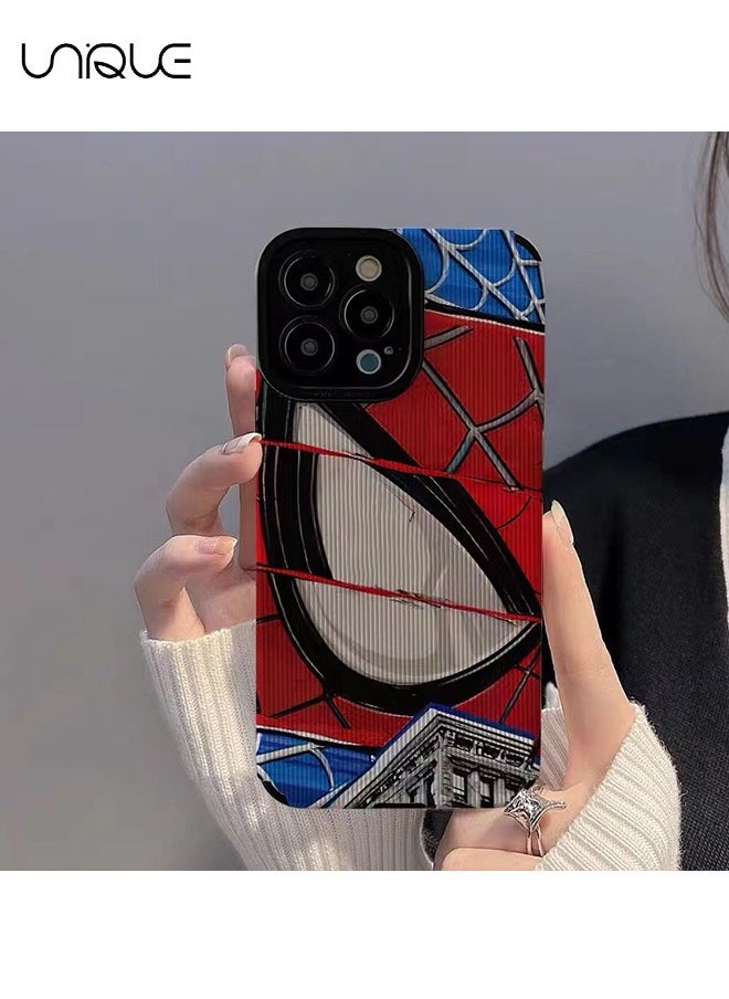 Unique - Compatible with iPhone 14 Pro Max Phone Case, Spider-Man Phone Case, Marvel Movie Phone Case - Tuya Phone Case - Stylish and Handsome Phone Case - TPU Drop Protection - Image 1