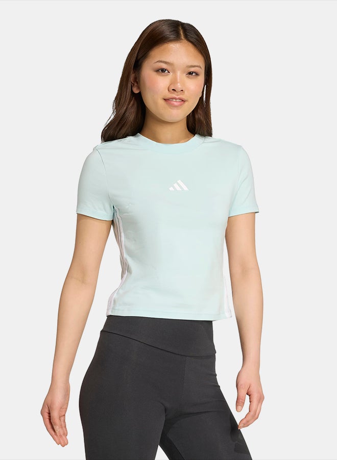 Adidas Essentials 3-Stripes Slim Baby T-Shirt - Image 3