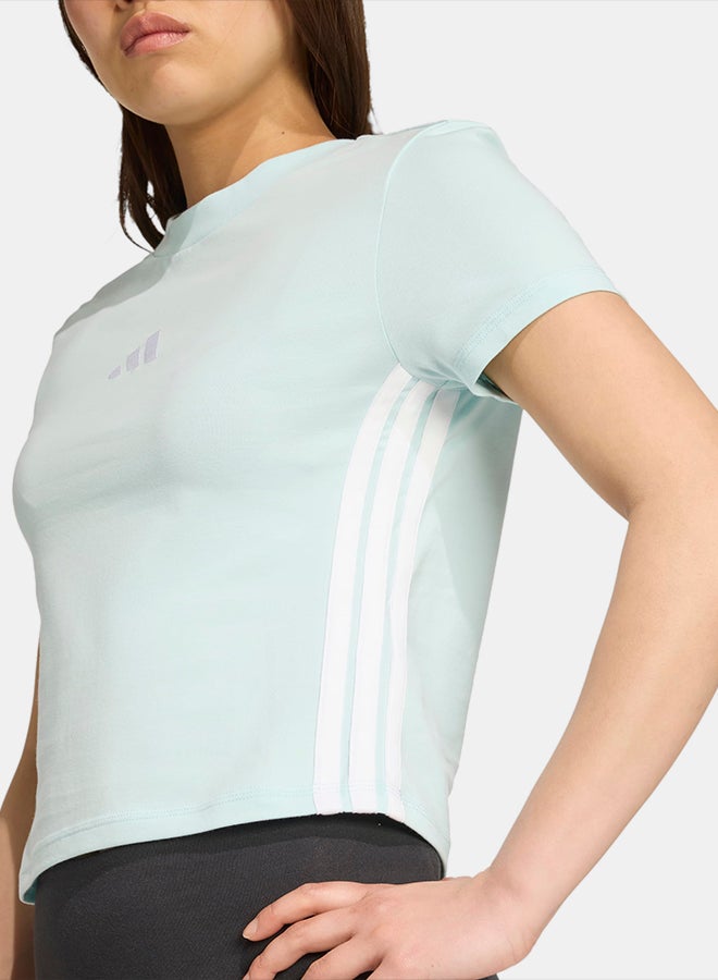 Adidas Essentials 3-Stripes Slim Baby T-Shirt - Image 5