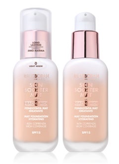DEBORAH MILANO Deborah Skin Booster Mat Foundation Hydrating - Spf 15 - With Niacinamide-0 - Light Warm 