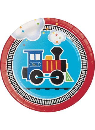 Creative Converting Train Dessert Plates 7 Multicolor - pzsku/Z495216F4A1EA376CD2F7Z/45/1749490389/a1238642-4bcc-4391-9df7-47e4af224417