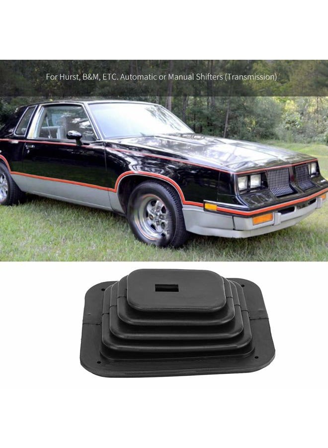 Jadeshay Gear Lever Dust Cover Rubber Car Gear Shift Dust Cover Gear Lever Dust Cover Replacement Gearbox Dust Cover Gm350 - Image 2