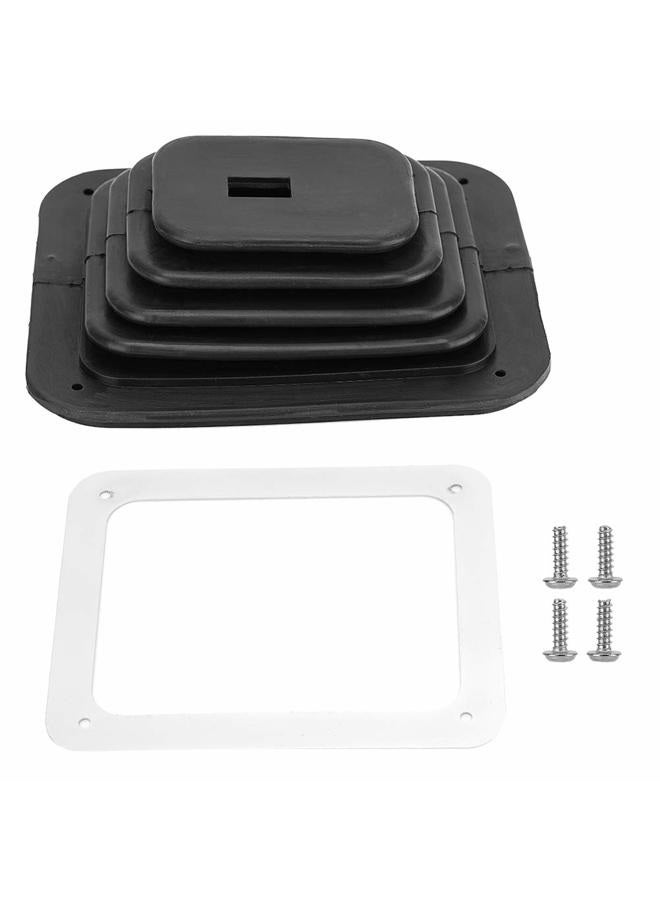 Jadeshay Gear Lever Dust Cover Rubber Car Gear Shift Dust Cover Gear Lever Dust Cover Replacement Gearbox Dust Cover Gm350 - Image 1