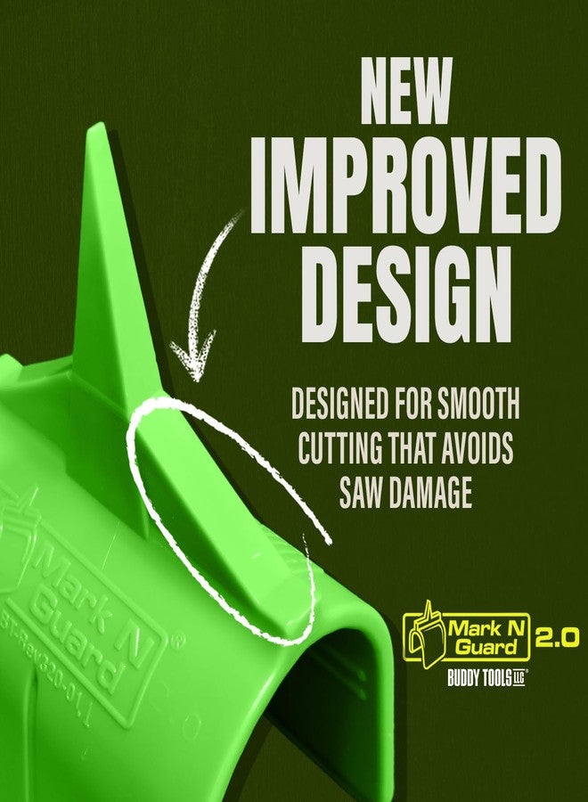Buddy Tools LLC Buddy Tools Mark N Guard, Set of 5 - Drywall Outlet Marker for Finishing - Protects Wires During Sheetrock Installation - Drywall Tools for Electrical Outlet Marking - Electrical Box Locator - Image 3