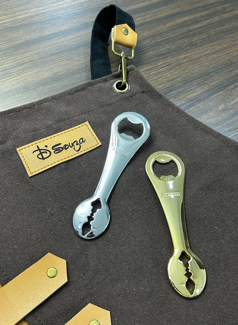 Bugatti Casa Bugatti Kiss Bottle Opener – Gold  - Image 2