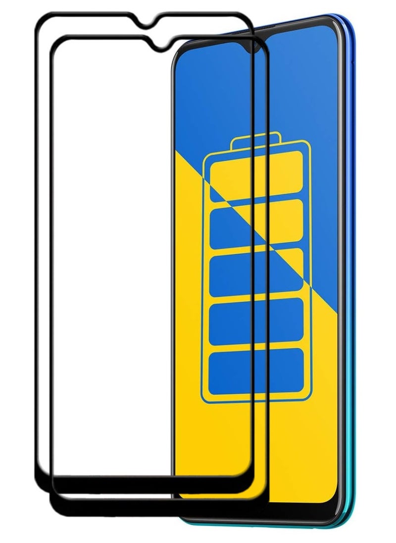 ACLIX 2 Pieces Antistatic ESD Dustproof Premium Quality High Definition Tempered Glass Screen Protector Designed For vivo Y15 - Image 1