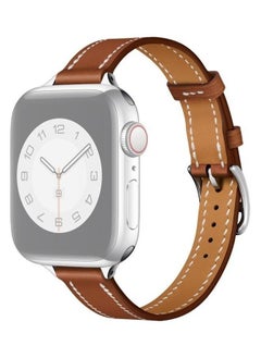 PROMASS Replacement Watchbands For Apple Watch Series 7 41mm/6 & SE & 5 & 4 40mm/3 & 2 & 1 38mm Brown 