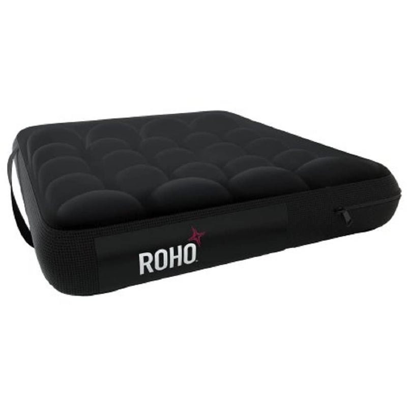 ROHO MOSAIC Cushion, Standard, Inflatable Seat Cushion for Office Chair, Wheelchair, Cars, Home Living, & Back Pain Support, Adjustable Cushion with Stretchable Cover & Non-Skid Bottom, 18" x 16" - Image 1