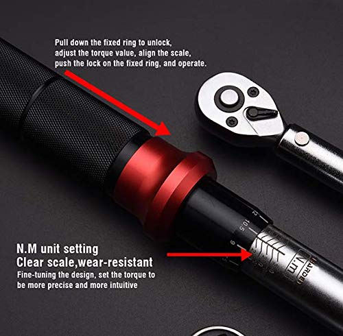 Harden - 1/2" Torque Wrench - 60-330N.M - DMM-538131 - Image 2