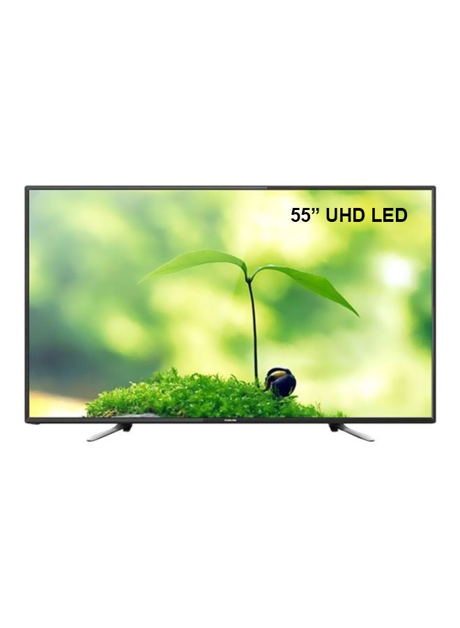 نيكاي تلفزيون LED مقاس 55 بوصة يعمل بدقة فائقة الوضوح UHD55SLED2/UHD55SLED3 أسود - Image 1