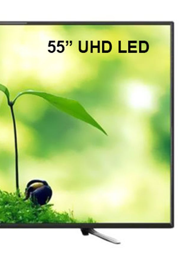 نيكاي تلفزيون LED مقاس 55 بوصة يعمل بدقة فائقة الوضوح UHD55SLED2/UHD55SLED3 أسود - Image 2