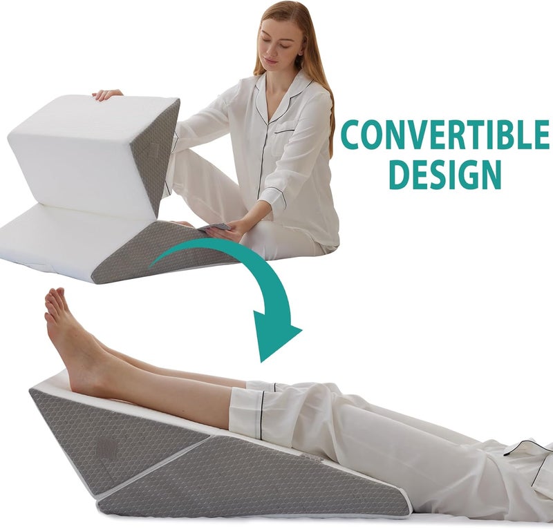 Bedluxe 3PCS Orthopedic Wedge Pillow Set - Image 3