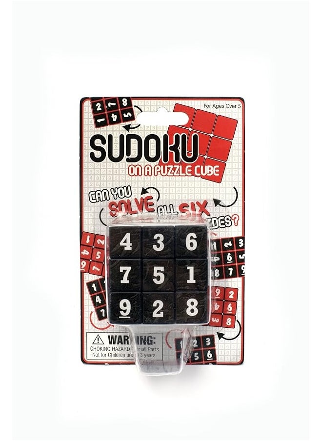 Funtime Gifts Loftus Sudoku Puzzle Cube - A Fun Portable Take On The Classic Sudoku Game - Can You Solve All 6 Sides, Multicolor  - Image 3