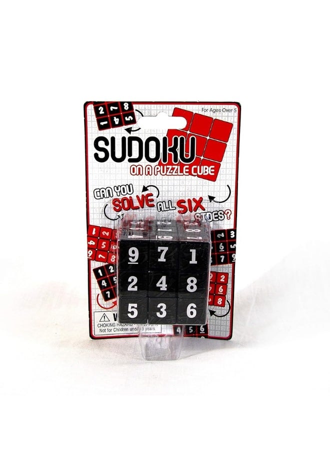 Funtime Gifts Loftus Sudoku Puzzle Cube - A Fun Portable Take On The Classic Sudoku Game - Can You Solve All 6 Sides, Multicolor  - Image 4