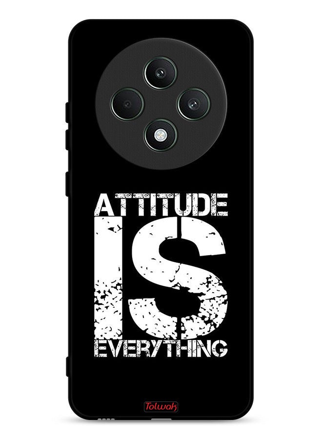 Tolwak Oppo Reno12 F 5G Protective Case Cover Attitude Is Everything - Image 1