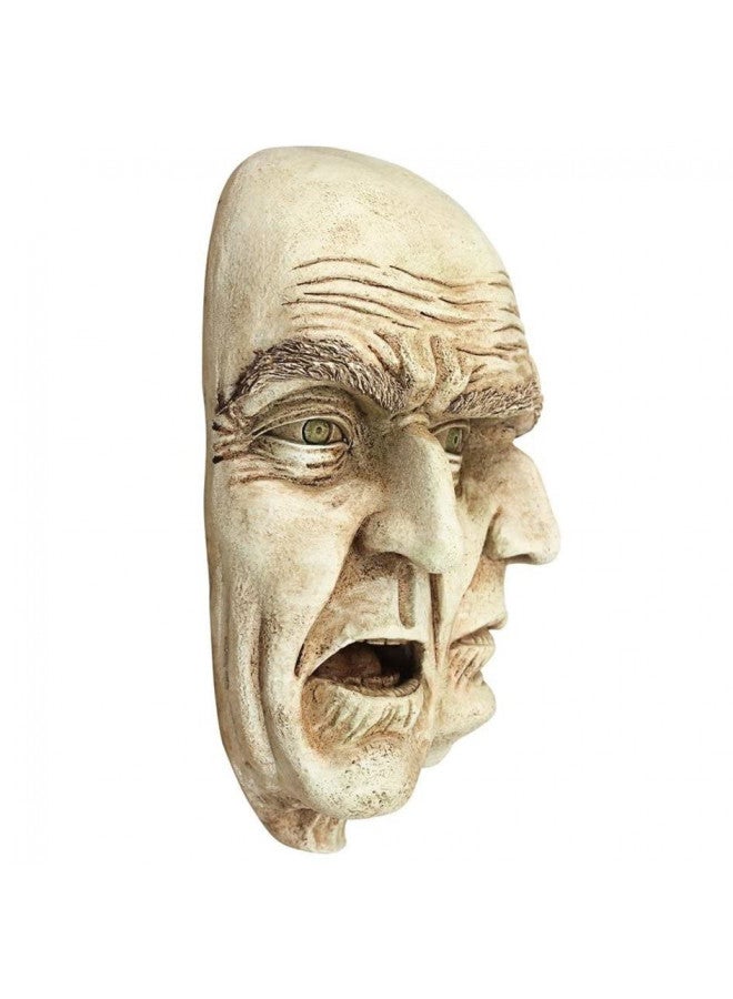 Design Toscano Faces of a Nightmare Gothic Wall Sculpture, 10 Inch, Ancient Ivory - Image 5