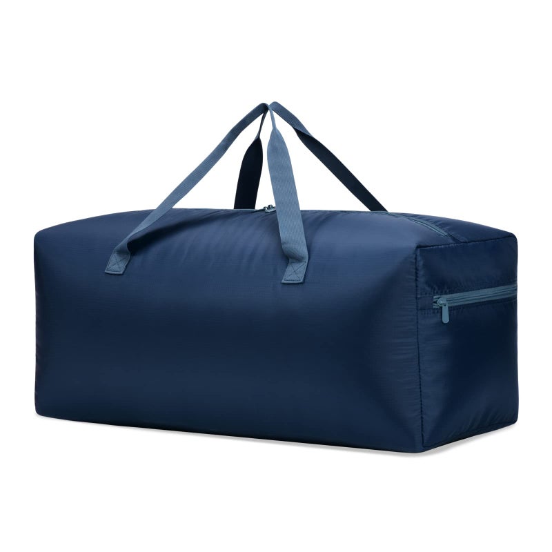 IFARADAY Foldable Duffel Bag 30" / 75L Lightweight with Water Rresistant for Travel-Navy Blue - Image 1