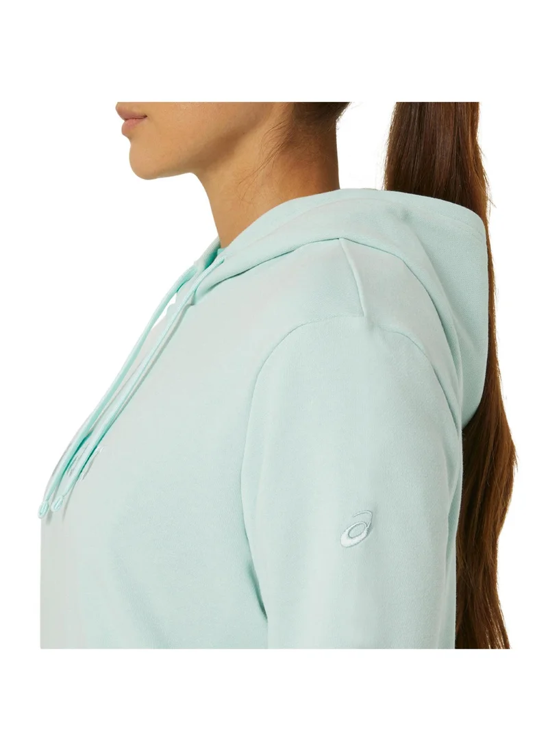 asics WOMEN FRENCH TERRY PULLOVER HOODIE