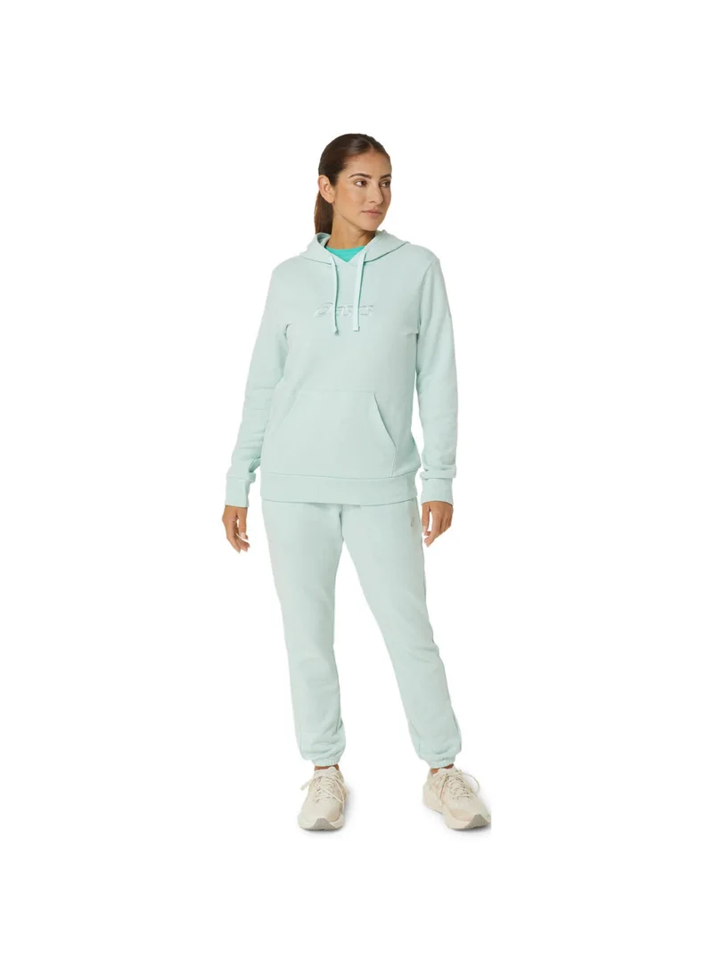 asics WOMEN FRENCH TERRY PULLOVER HOODIE
