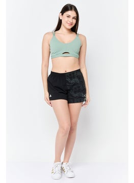 Adidas Women Sportswear Fit 4 Inseam Running Short, Black  - Image 3