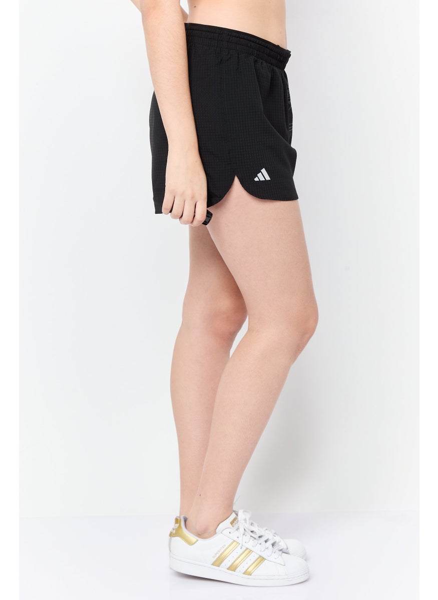 Adidas Women Sportswear Fit 4 Inseam Running Short, Black  - Image 4