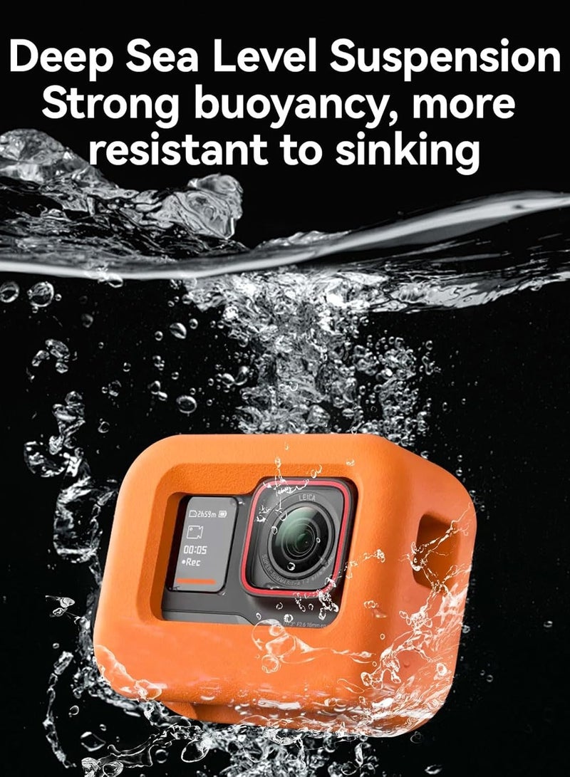 TELESIN TELESIN Floating Case for Insta360 Ace/Ace pro | Snorkeling, Surfing Floaty Frame Compatible with Insta360 Ace/Ace Pro  - Image 5