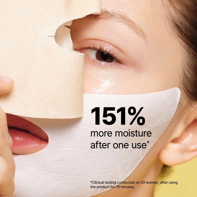 Dr.Jart+ Ceramidin Cream-Infused Korean Face Mask for Dry Skin with Ceramides and Panthenol | Sheet Mask | Korean Skin Care | Travel Size, 1 Pack - Image 2