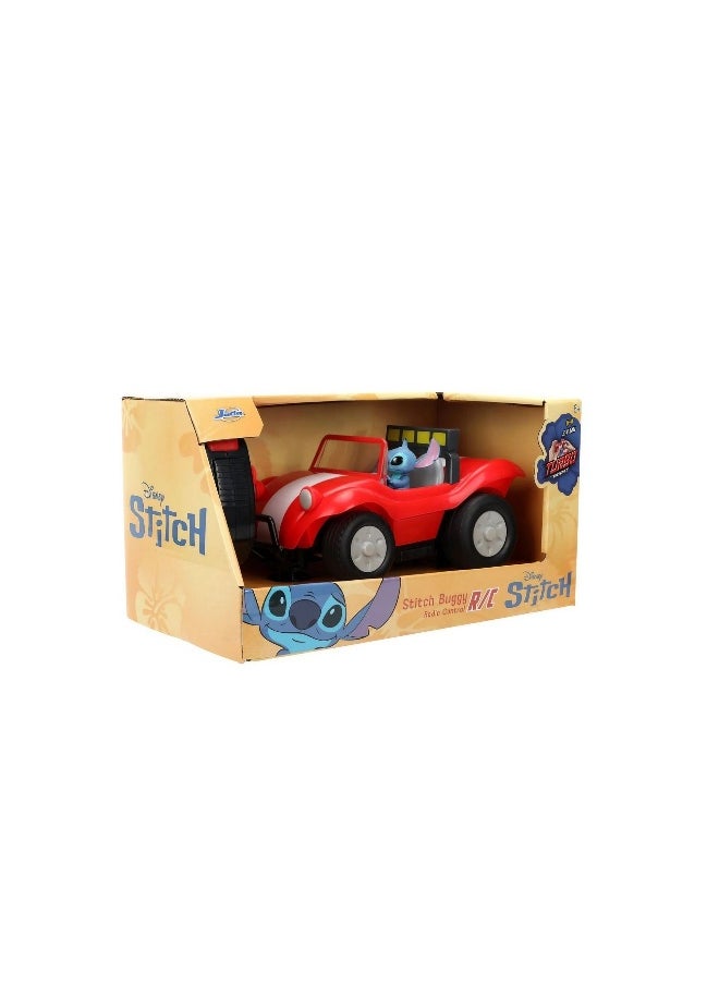 JADA Jada Disney Lilo & Stitch Turbo Booset RC Buggy (1:24, Red)  - Image 1