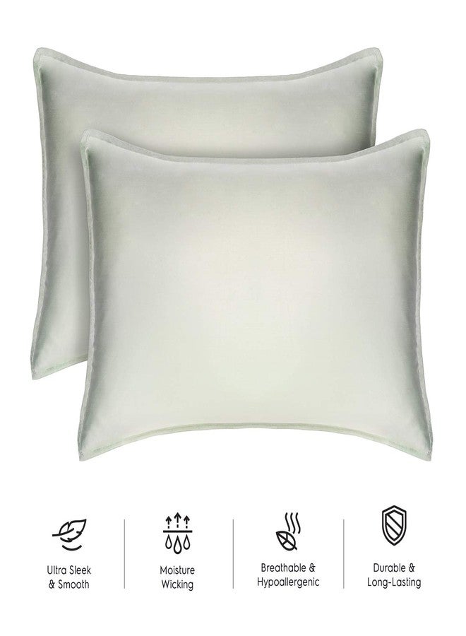 Tafts Duvet Cover Queen Size, 3 Piece Set, Pure 100% Viscose Derived from Bamboo, Luxuriously Soft, Silky Smooth and Cooling, 2 Pillowcases (Queen, Sage Green) - Image 4