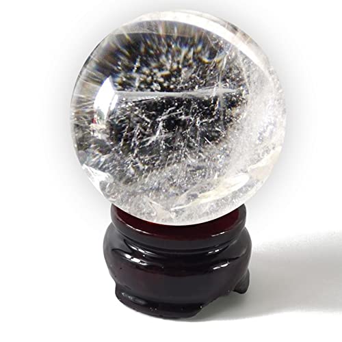 NSBELL 20PCS 2 Sizes Wooden Egg Stands Holders Displays Stand Ball Egg Base for Crystal Ball Sphere Globe Stone Decor Dark Red Color - Image 5
