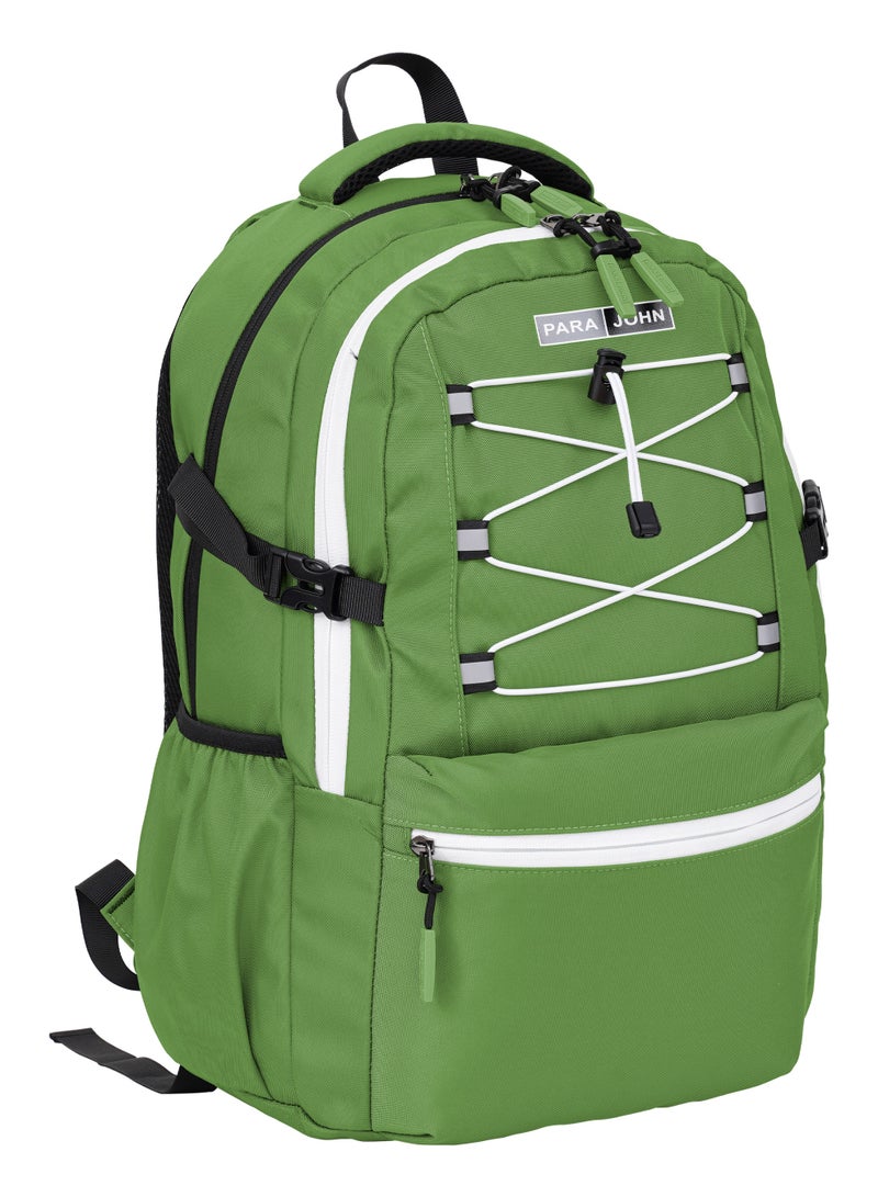بارا جون حقيبة ظهر مدرسية بوباليو  لتر بسعة كبيرة وخفيفة الوزن ومقاومة للماء للأولاد والبنات - أخضر - Image 1