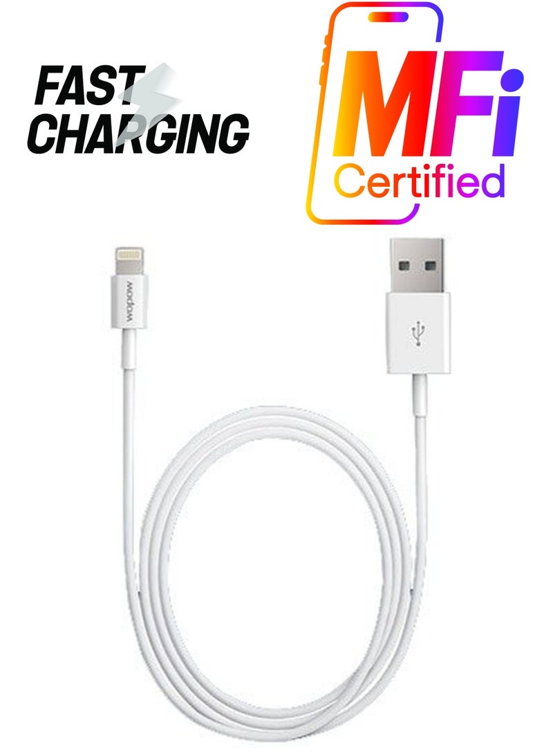 وبو كيبل شحن ماكس 1000 ملم، 2.4 أمبير للآيفون / آيباد - Image 1