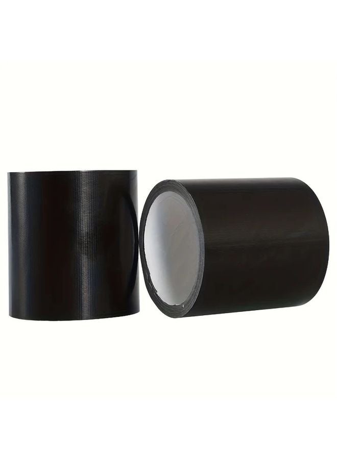Black Leather Repair Tape Self Adhesive Fabric Patch For Sofa Seat Cushion - Image 5