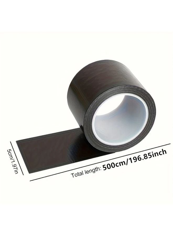 Black Leather Repair Tape Self Adhesive Fabric Patch For Sofa Seat Cushion - Image 4