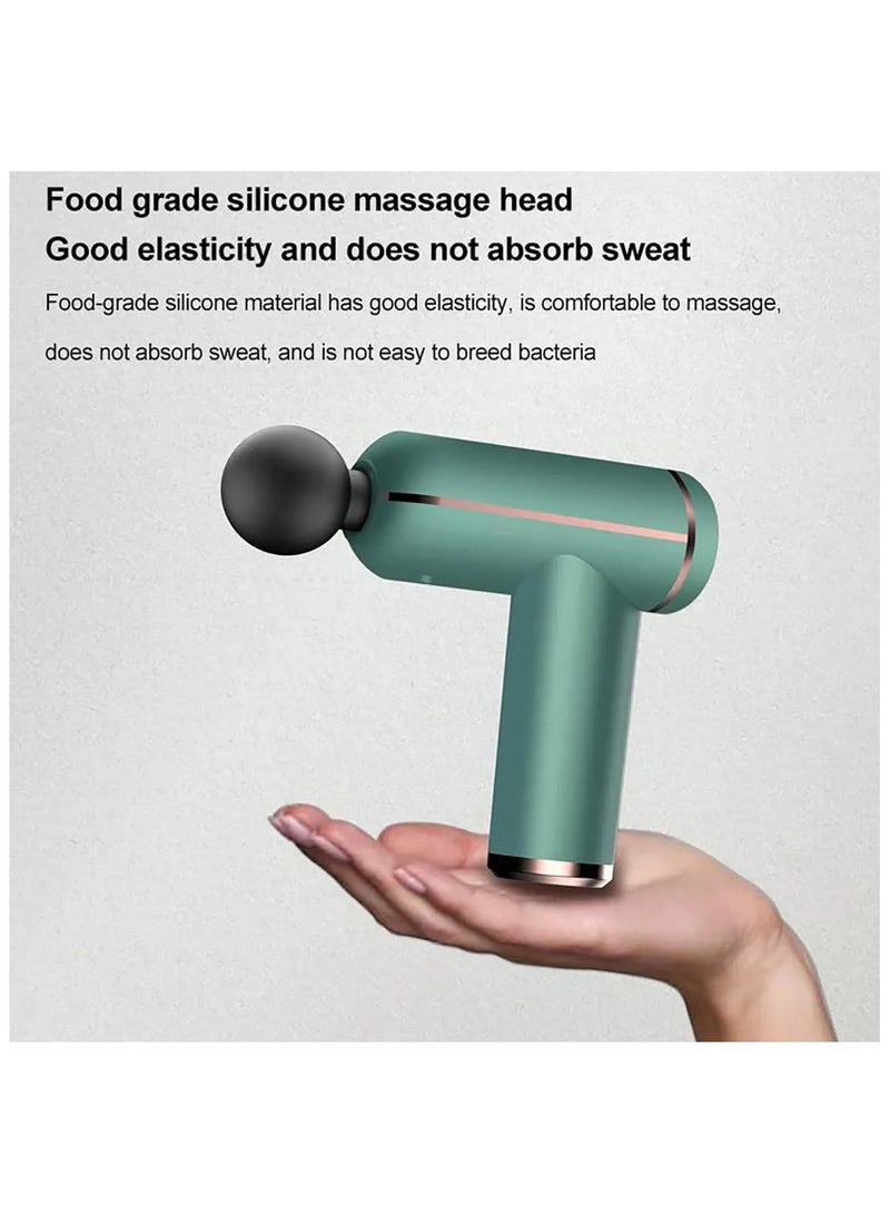 general Massage Gun, Portable Handheld Muscle Massage Gun, Mini Electric Handheld Massager, LCD Display with 4 Interchangeable Massage Heads - Image 3