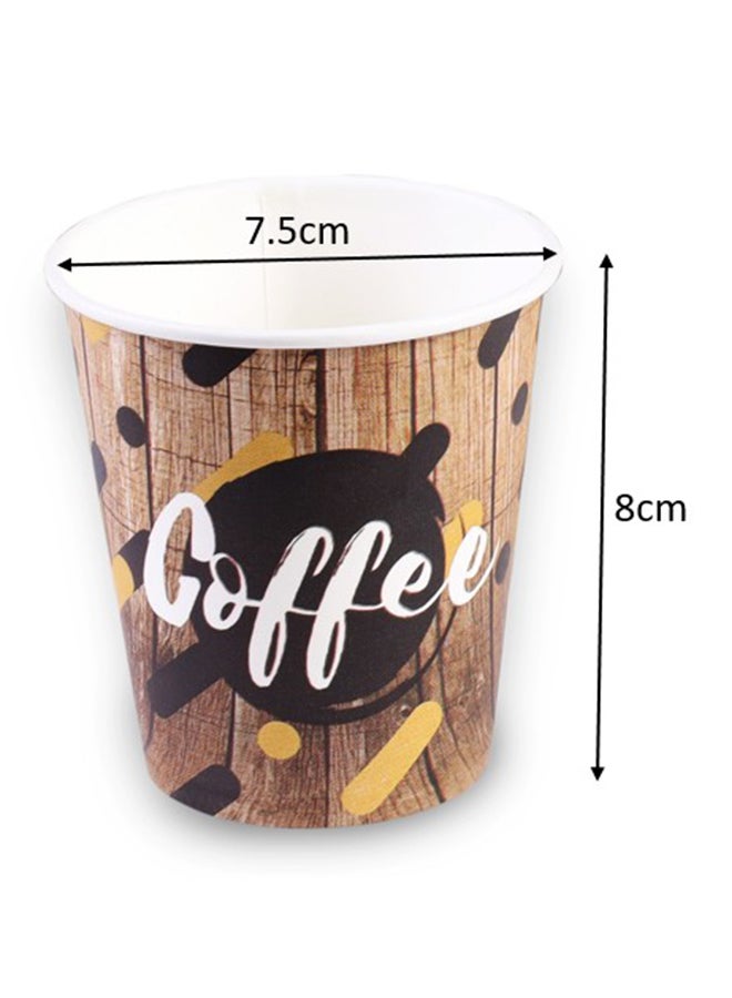 HOME CHOICE Disposable Paper Cup 50-Pieces, 7 Oz, Party cups, 207 ml Capacity - Image 3