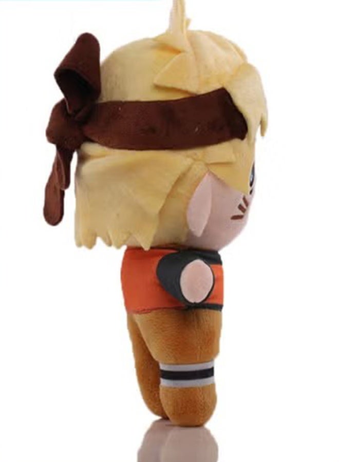 Seventh Hokage Leaf Hero Comfortably Soft Plush Toy of Blonde - haired Uzumaki - A Perfect Comfort Doll for Sleep, Ideal Birthday Gift, Decor for Bedroom, Living Room, Desk, and Office Stress - reliever 21 cm - Image 3
