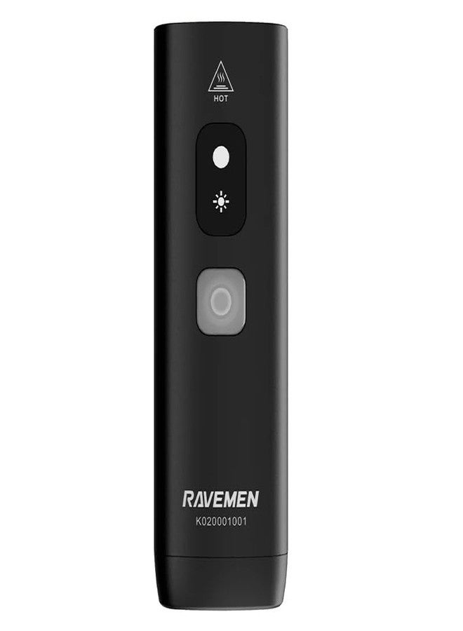 Ravemen K1400 Bike Front Light, AI Night Riding Mode, Versatile USB-C Ports, Unique Wide-Angle Layered Lens with Power Level Indicator, Durable and Waterproof - Image 2