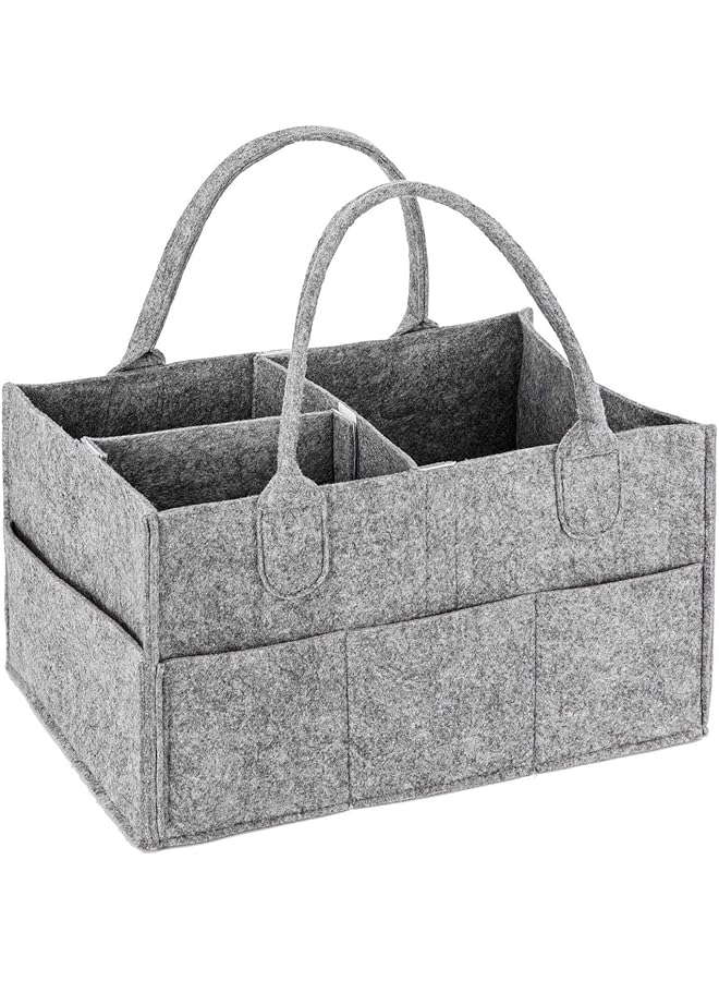 erorex Baby Diaper Caddy Organizer Portable Large Diaper Caddy Tote Car Travel Bag  - Image 1