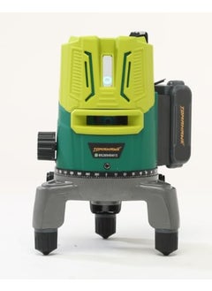 Tomahawk TOMAHAWK SPB66822 Green Line Laser Level 98ft Green Cross SelfLevelling Laser Line for Construction with 360 VerticalHorizontal Magnetic Base Adjustable Brightness 