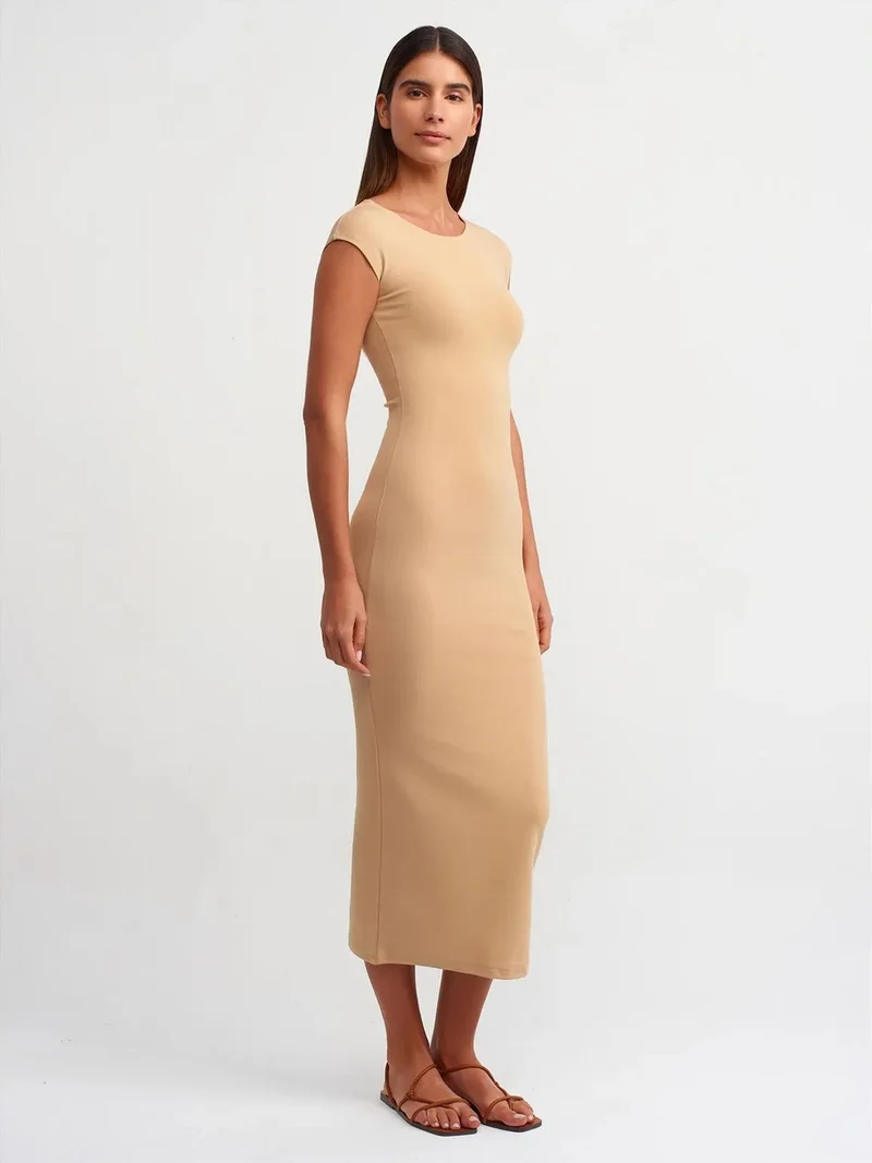 ديلفين DILVIN Bodycon Midi Dress