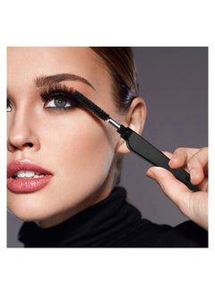 SYOSI 5 Pieces Folding Eyebrow Comb Stainless Steel Grooming Brush and Eyelash Separator Mascara Applicator Eyebrow and Eyelash Brush  - Image 2