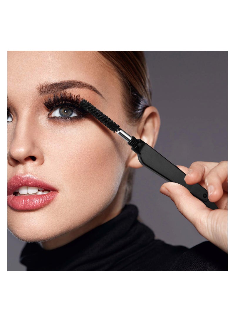 SYOSI - 5 Pieces Folding Eyebrow Comb Stainless Steel Grooming Brush and Eyelash Separator Mascara Applicator Eyebrow and Eyelash Brush - Image 1