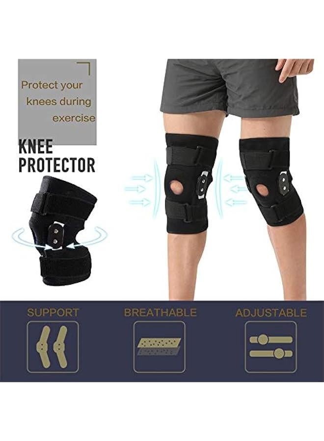 Stable Compression Knee Brace for Pain Relief and Support - Image 2