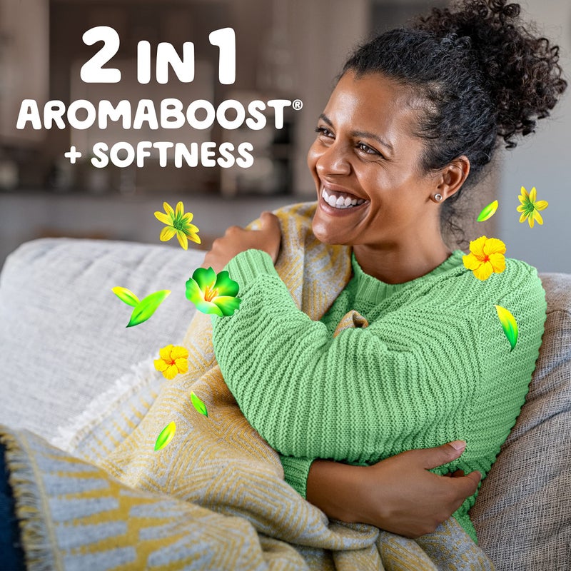 Gain Dryer Sheets, Original Scent Laundry Fabric Softener Sheets with 2-in-1 Aromaboost Plus Softness, 240 Count, Fabric Softener Sheets, Laundry Sheets - Image 2