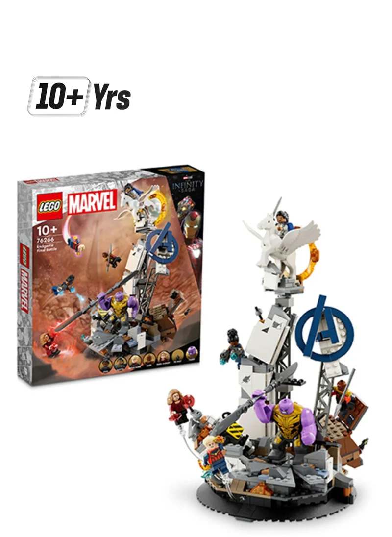 LEGO Marvel Endgame Final Battle 76266 Building Toy Set; Avengers Build-And-Display Model; Includes Captain Marvel, Thanos, Okoye, Valkyrie, Shuri And Wanda Maximoff Characters; Gift For Kids Aged 10+ (794 Pieces)
