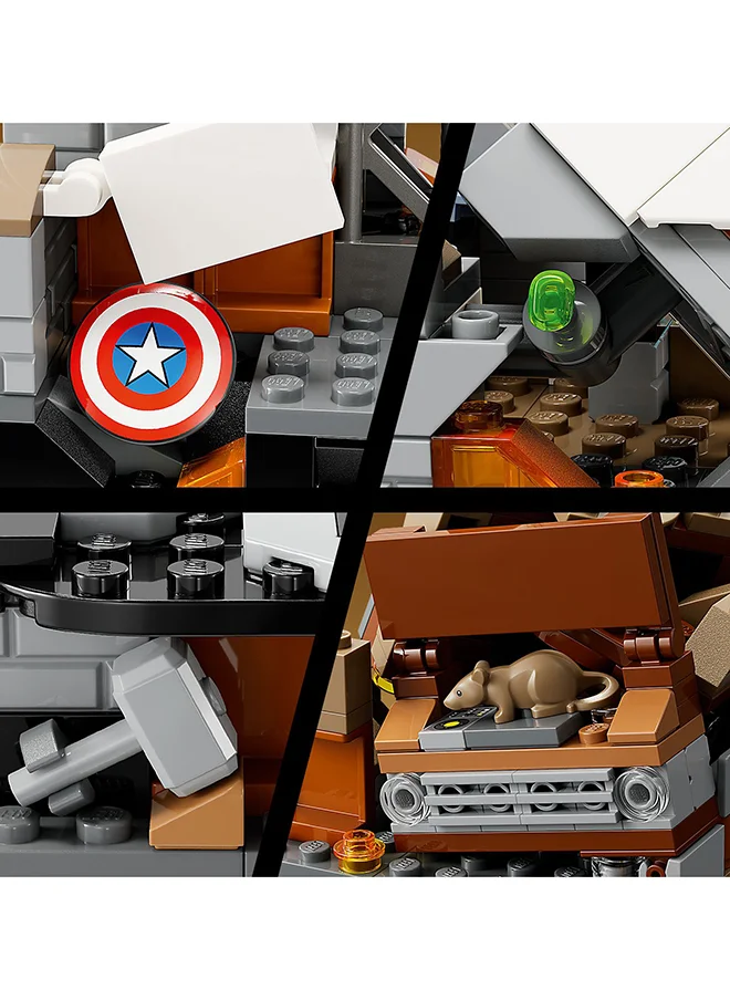 LEGO Marvel Endgame Final Battle 76266 Building Toy Set; Avengers Build-And-Display Model; Includes Captain Marvel, Thanos, Okoye, Valkyrie, Shuri And Wanda Maximoff Characters; Gift For Kids Aged 10+ (794 Pieces)