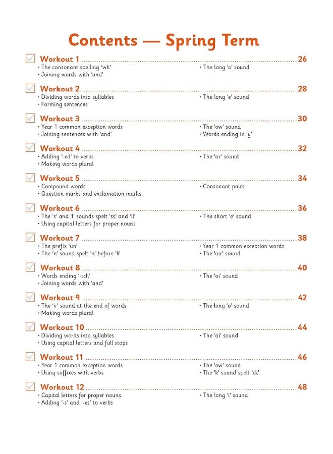 تمارين اللغة الإنجليزية لمدة 10 دقائق أسبوعيًا - السنة 1 - Image 5